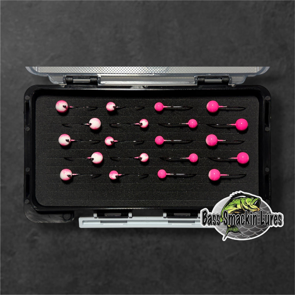 Jig Kit 20ct (Pink with Mohawk White)
