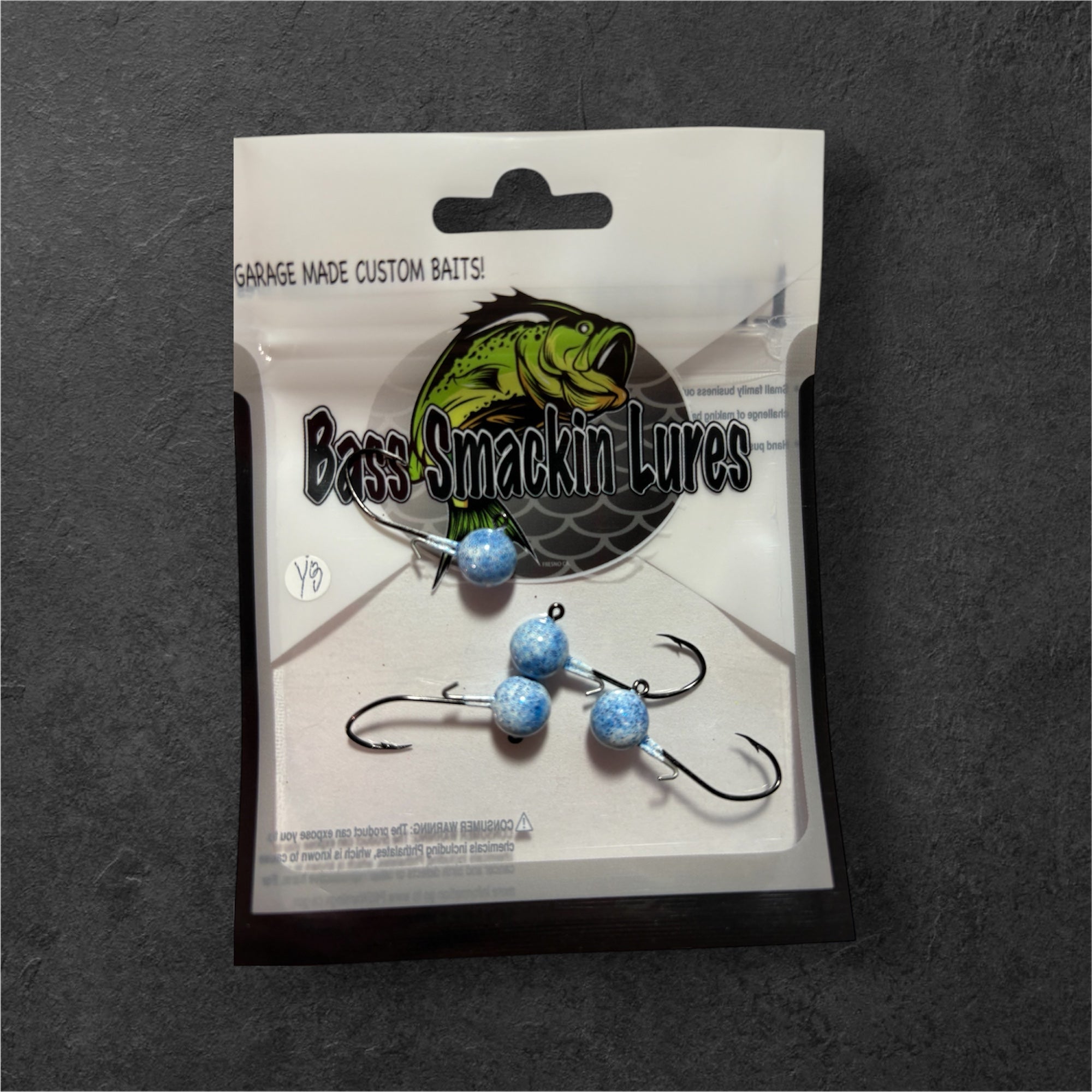 Jig Heads PK (1/8 - Blue Ice)