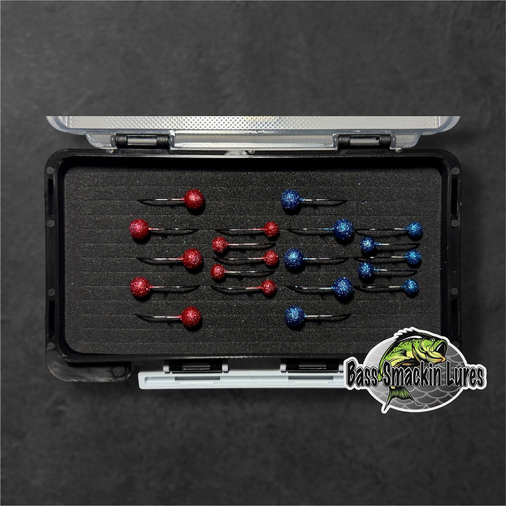 JIG KIT 20ct  (disco blue disco red)
