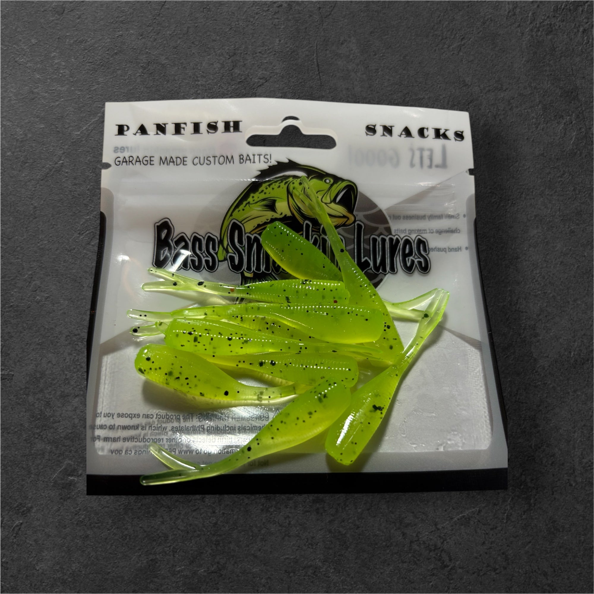 Crusher (2'' - Peppered Chartreuse)