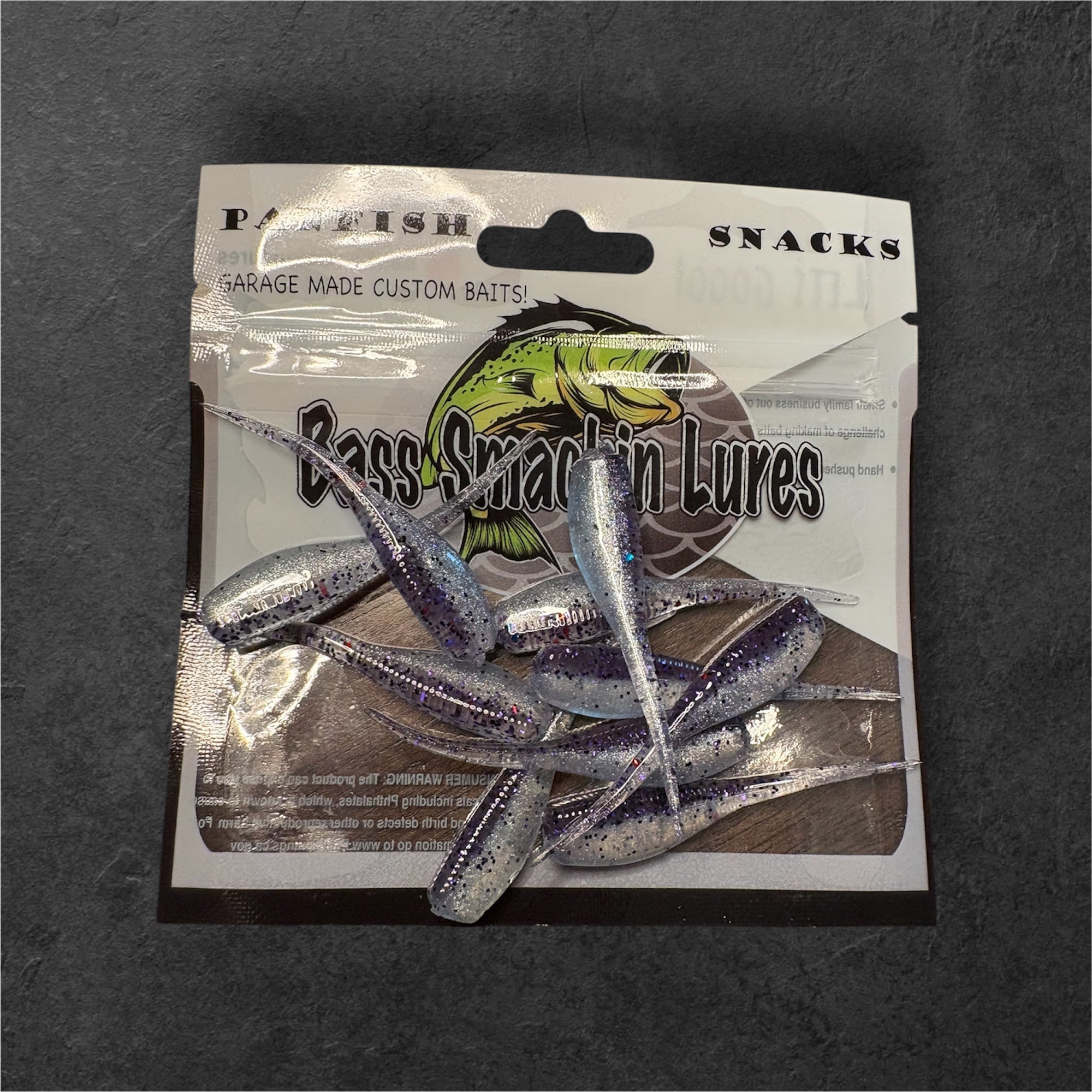 Stinger (2'' - Purple Freckles Shad)