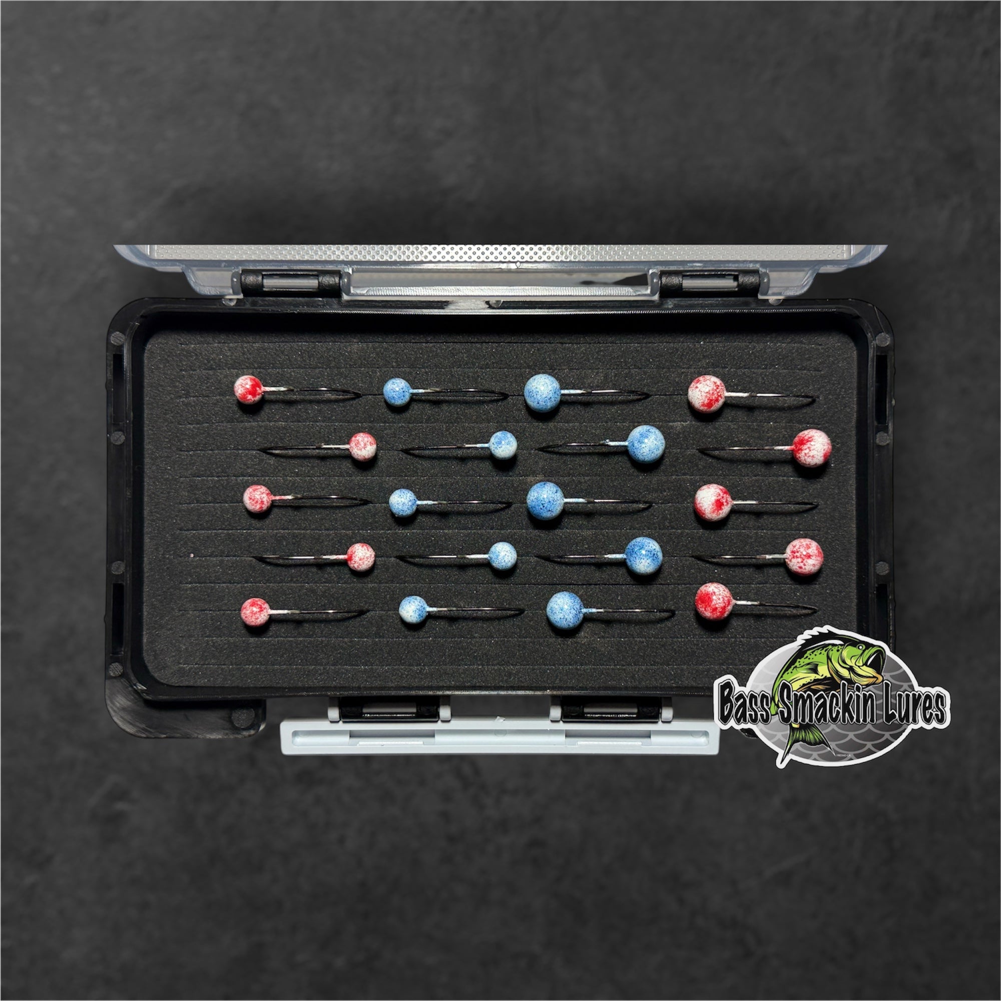 Jig kit 20 ct (Bloody red and Blue)