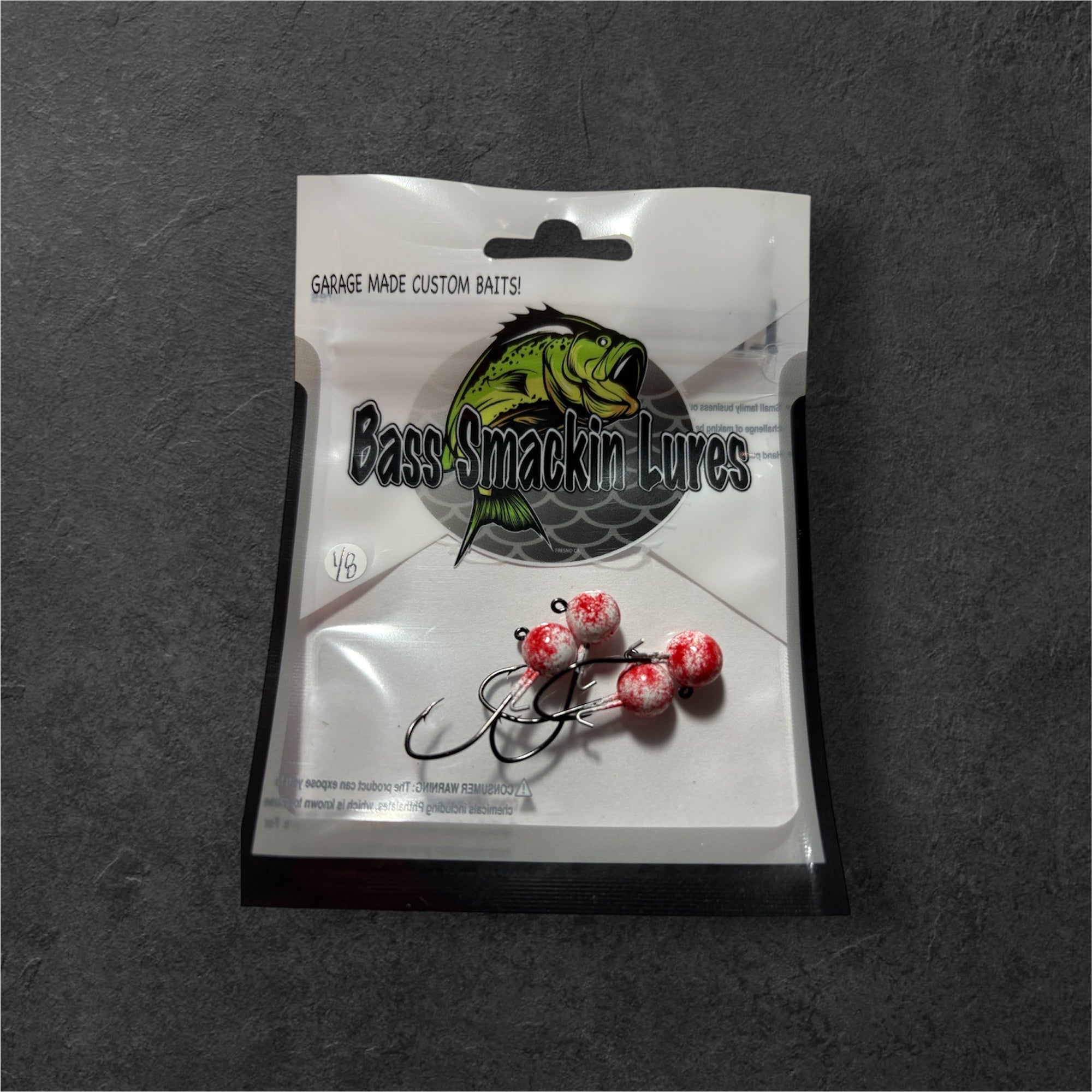Jig Heads PK (1/8 - Bloody Red)