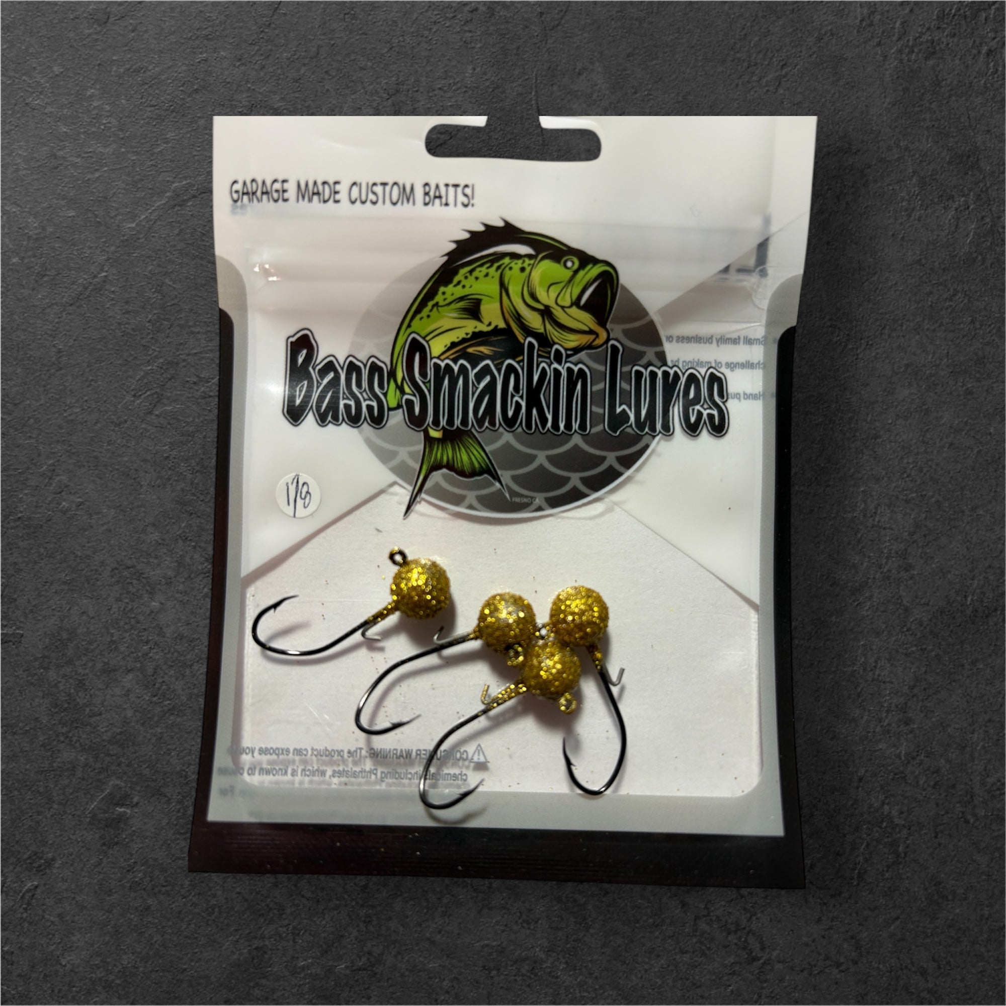Jig Heads PK (1/8 - Disco Gold)